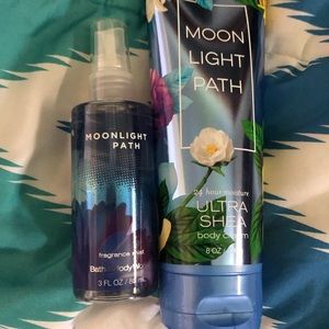 Bath and body work moon light path